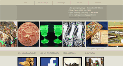 Desktop Screenshot of mikedeming-antiques.com